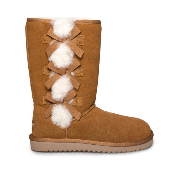 Koolaburra By UGG Victoria Tall Chestnut Boots - Women's - Picture 1 of 5